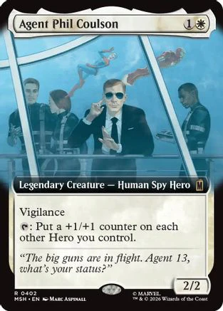 Agent Phil Coulson (Extended Art) (MSH-402) - Marvel Super Heroes
