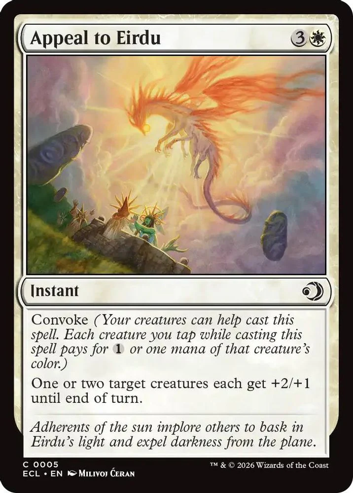 Appeal to Eirdu [Lorwyn Eclipsed]