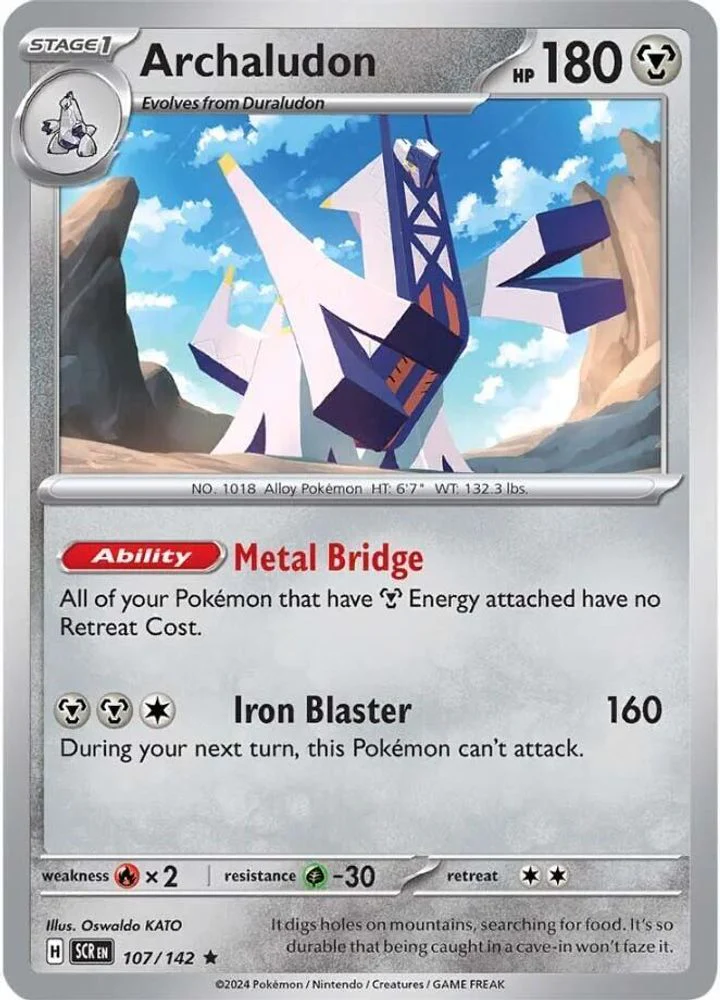 Archaludon (Non-Holo) 107/142 Deck Exclusives - Rare