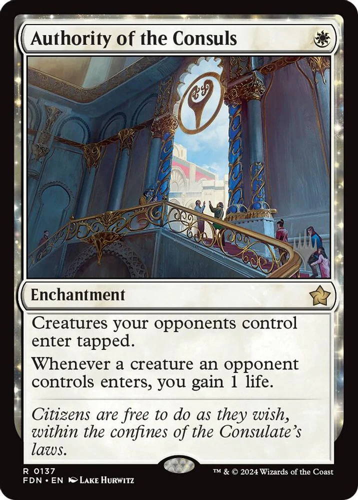 Authority of the Consuls [Lorwyn Eclipsed Promos]