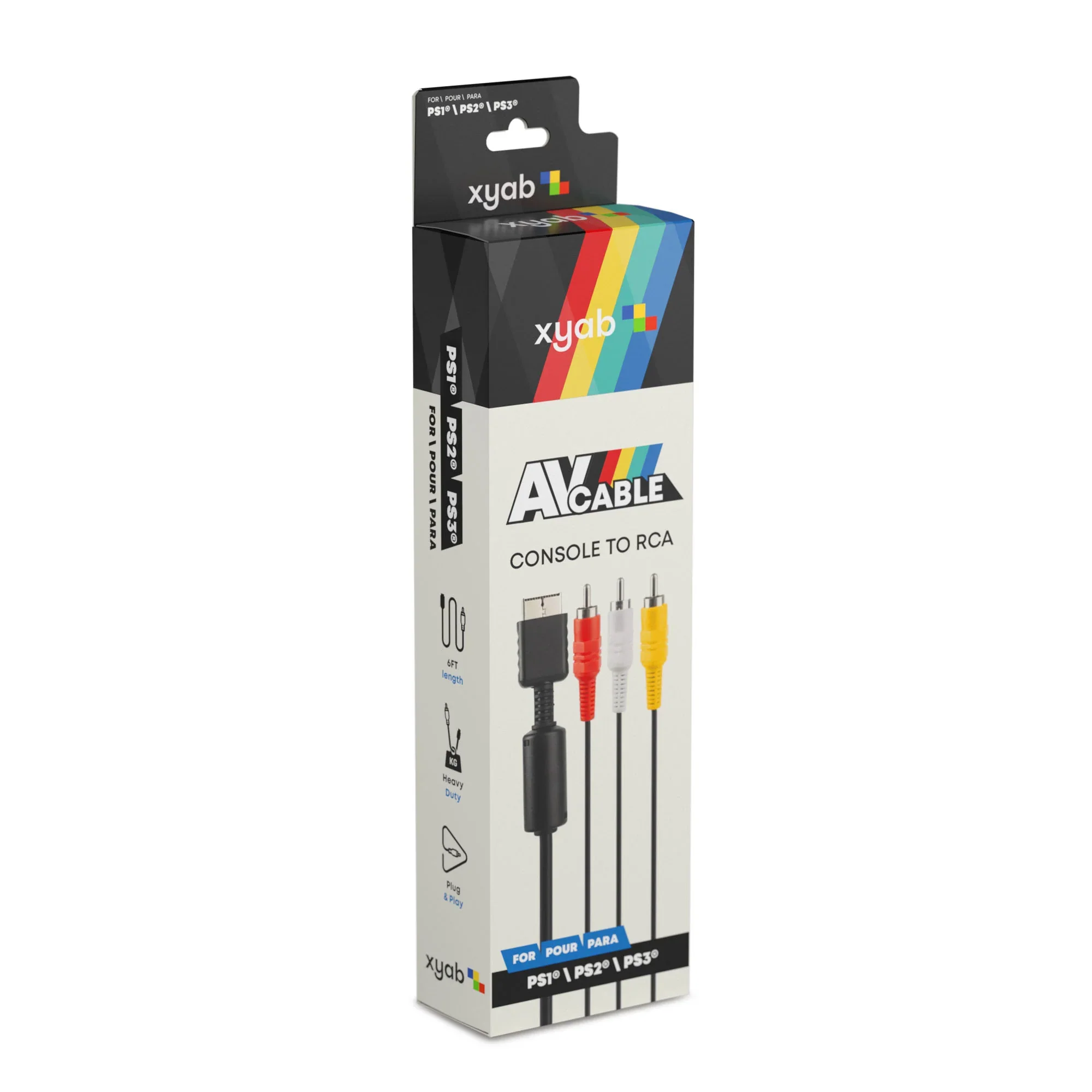 AV Cable Console to RCA for PS1/PS2/PS3 - Image 2