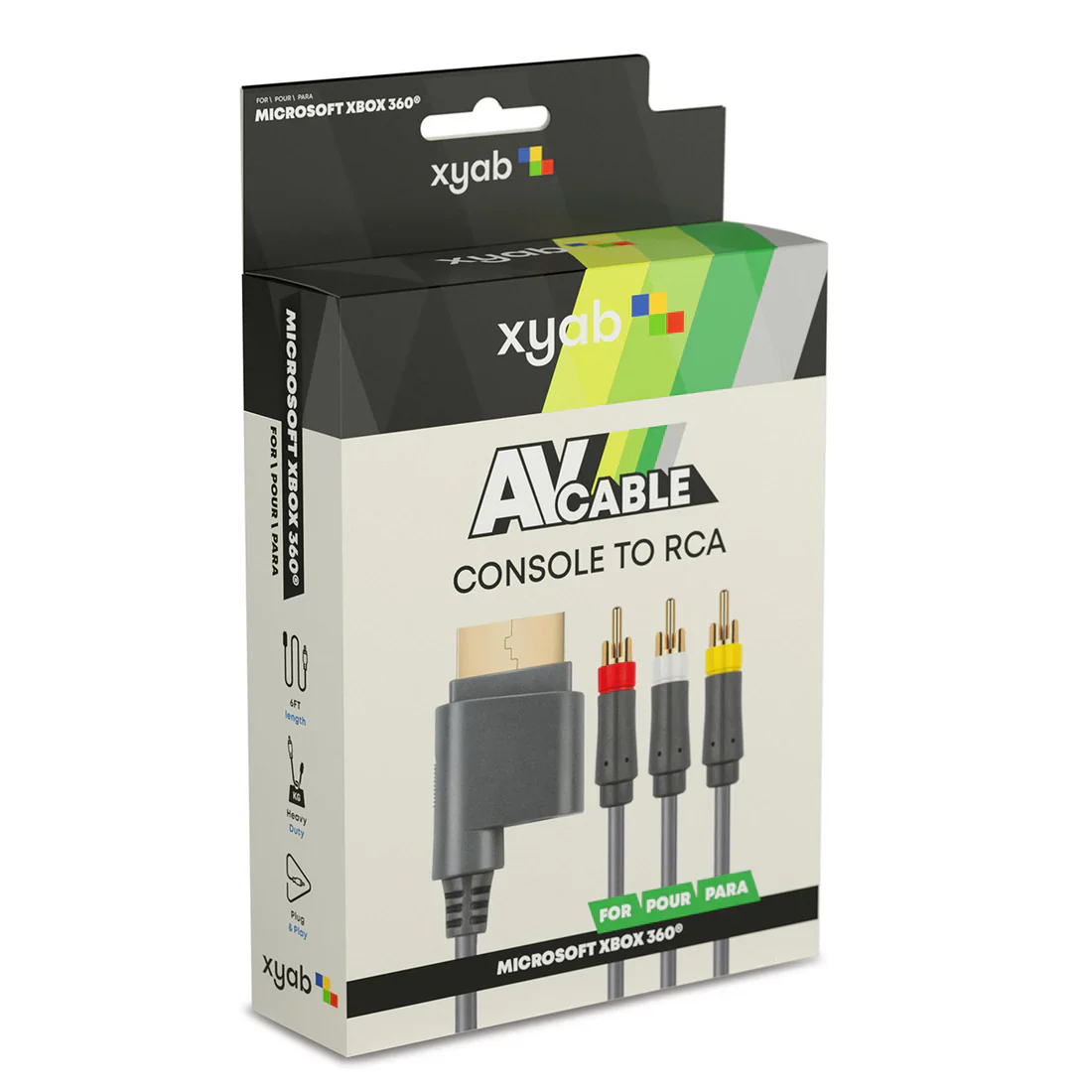 AV Composite Cable for Xbox 360 - Image 2
