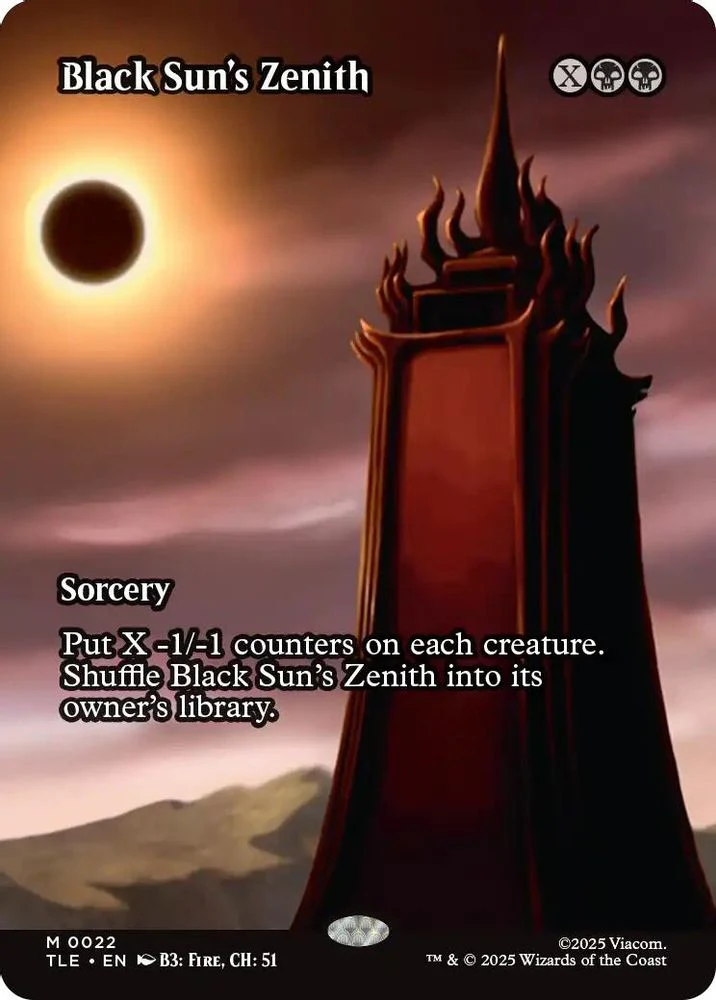 Black Sun's Zenith (Borderless) [Avatar: The Last Airbender: Eternal-Legal]
