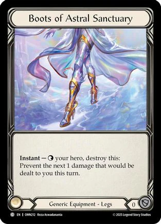 Boots Of Astral Sanctuary (OMN212) - Omens of the Third Age