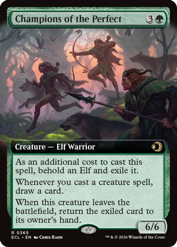 Champions of the Perfect (Extended Art) [Lorwyn Eclipsed]