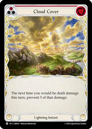 Cloud Cover (Red) (SBA031) - Silver Age Chapter 3