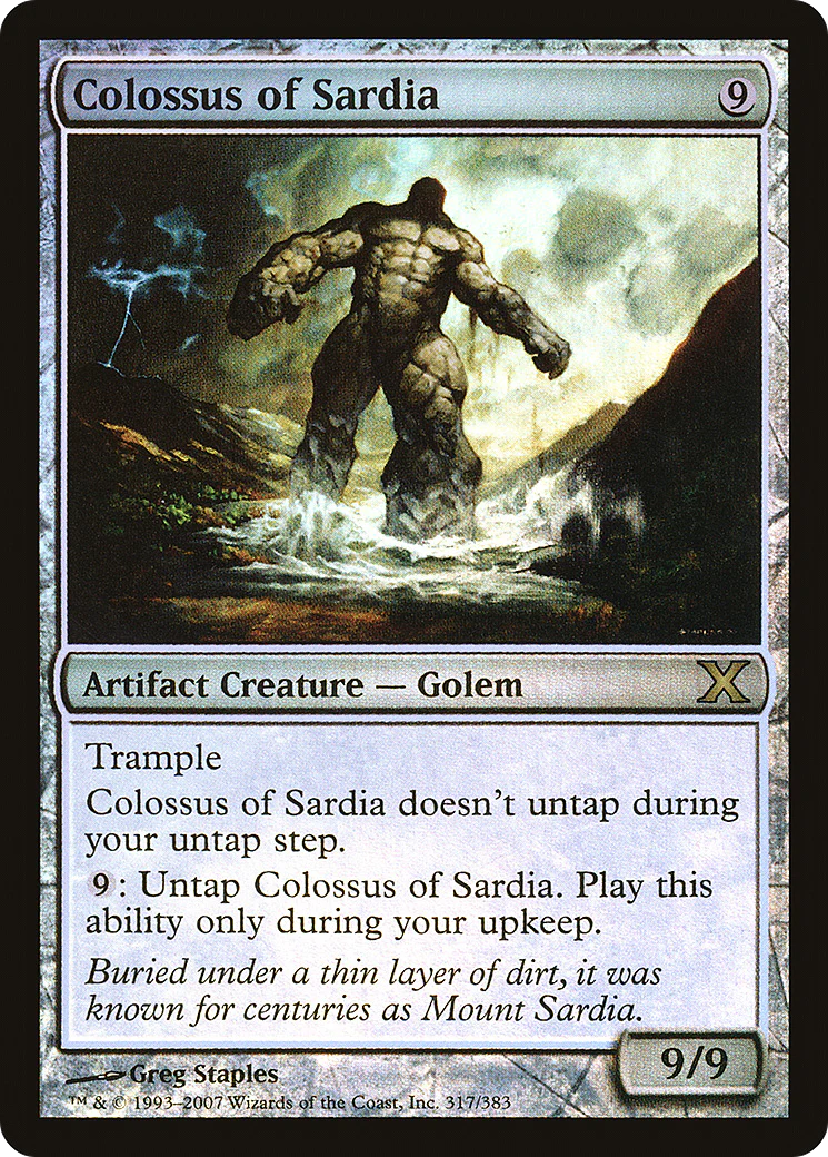 Colossus of Sardia (10E-317) - Tenth Edition