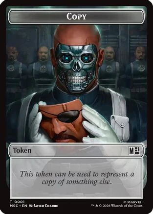 Copy (001) // Wall (003) Double-Sided Token (MSC-1 // 3) - Commander: Marvel Super Heroes