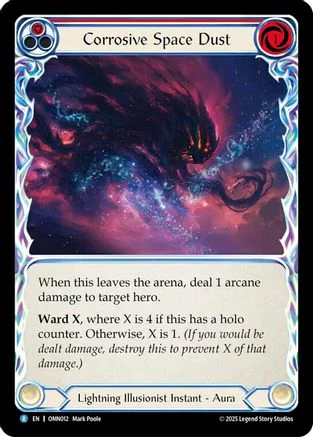 Corrosive Space Dust (Red) (OMN012) - Omens of the Third Age