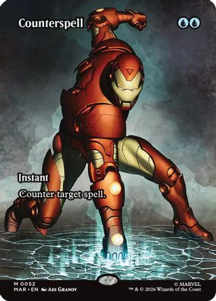 Counterspell (Borderless) (0052) (MAR-052) - Marvel Universe Eternal-Legal