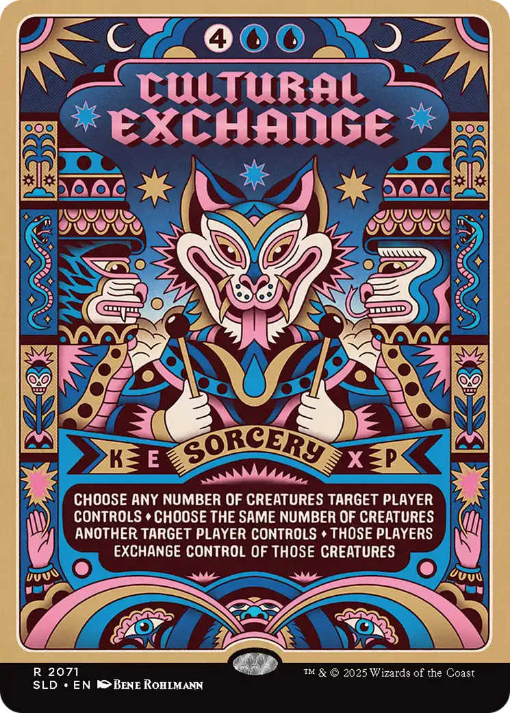 Cultural Exchange (SLD-2071) - Secret Lair Drop (Borderless) Foil