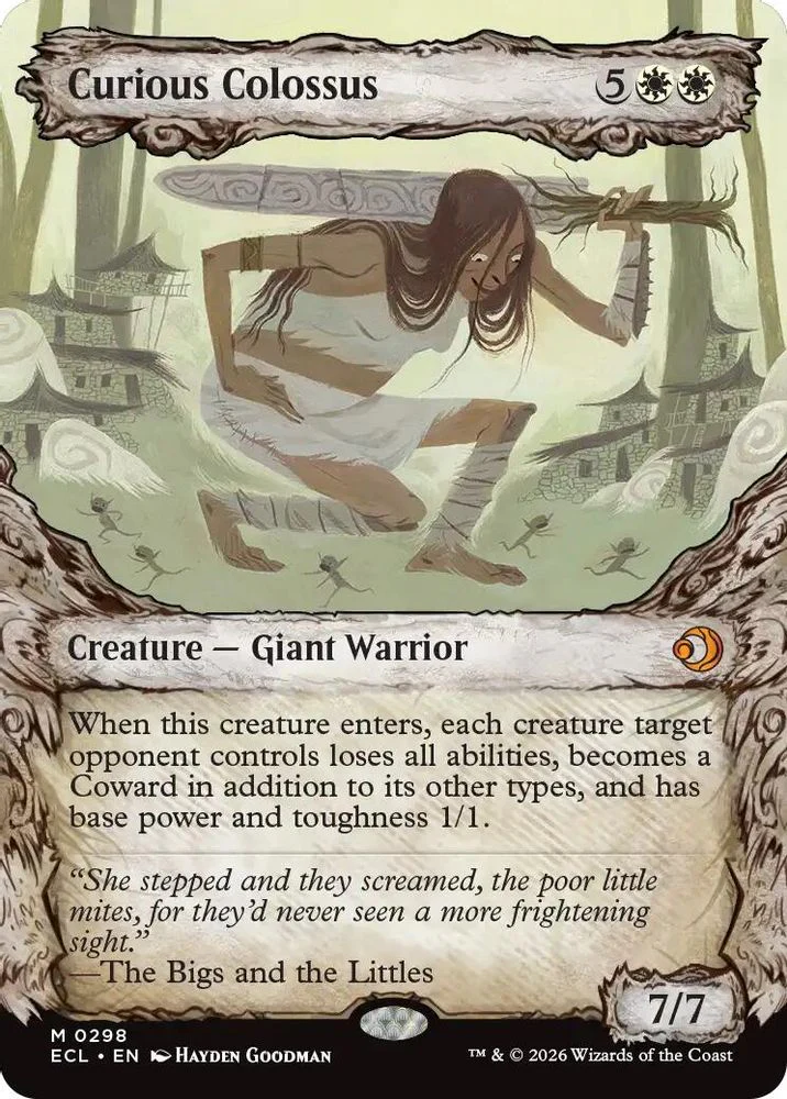 Curious Colossus (Showcase) [Lorwyn Eclipsed]