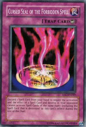 Cursed Seal of the Forbidden Spell [IOC-EN049] Common