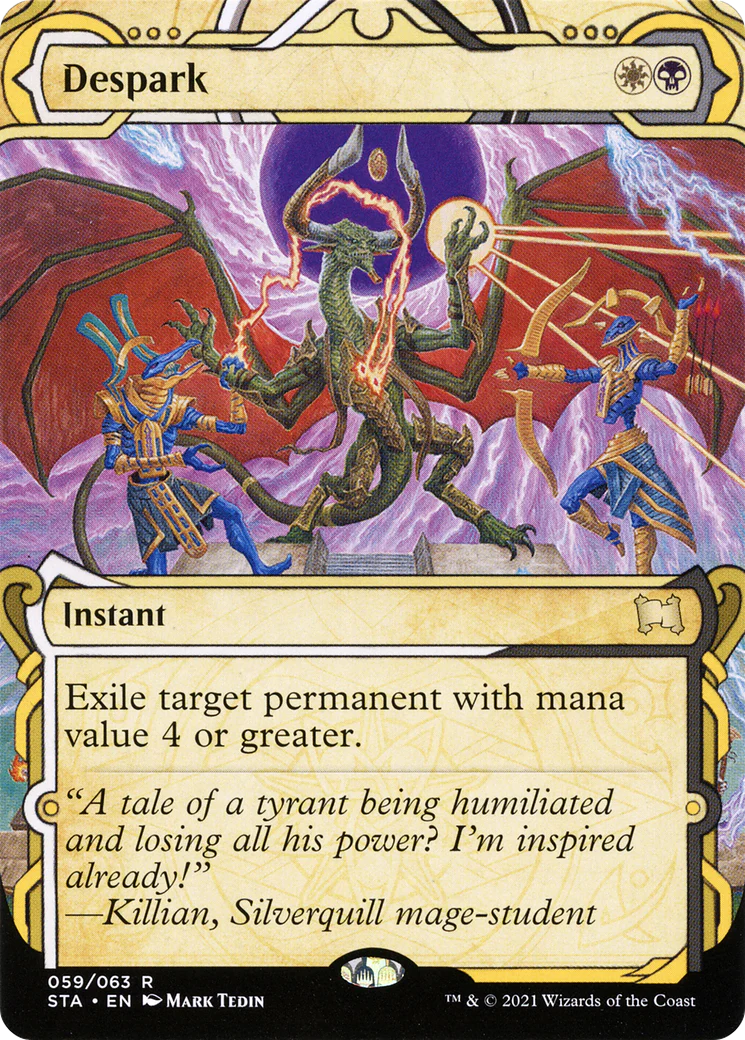 Despark (STA-059) - Strixhaven Mystical Archive: (Showcase) (Borderless) Etched Foil