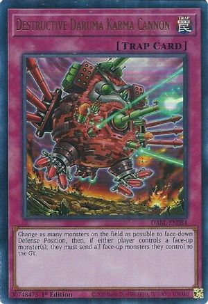 Destructive Daruma Karma Cannon [DABL-EN084] Ultra Rare