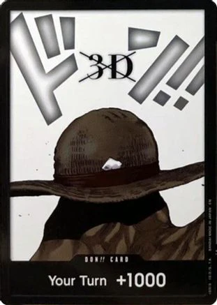 DON!! Card (3D) (Double Pack Set Vol. 8) - Legacy of the Master Foil
