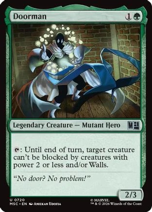 Doorman (MSC-720) - Commander: Marvel Super Heroes