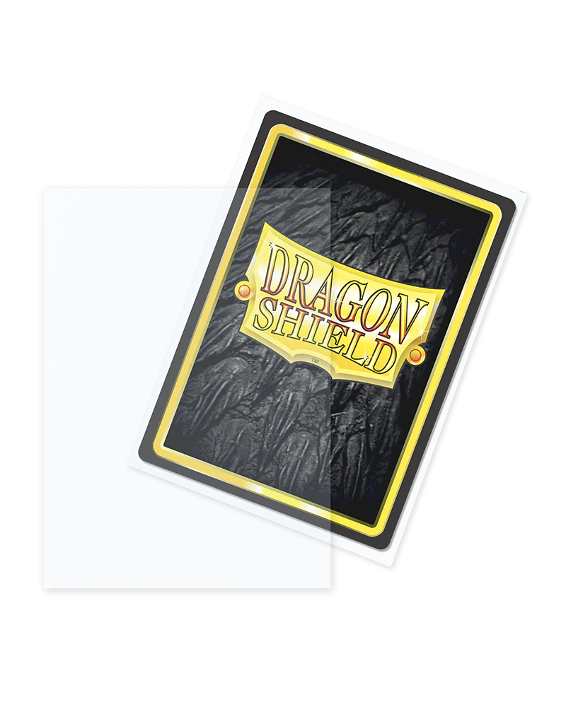 Dragon Shield: 100ct Outer Sleeves - Clear Matte (Standard) - Image 5