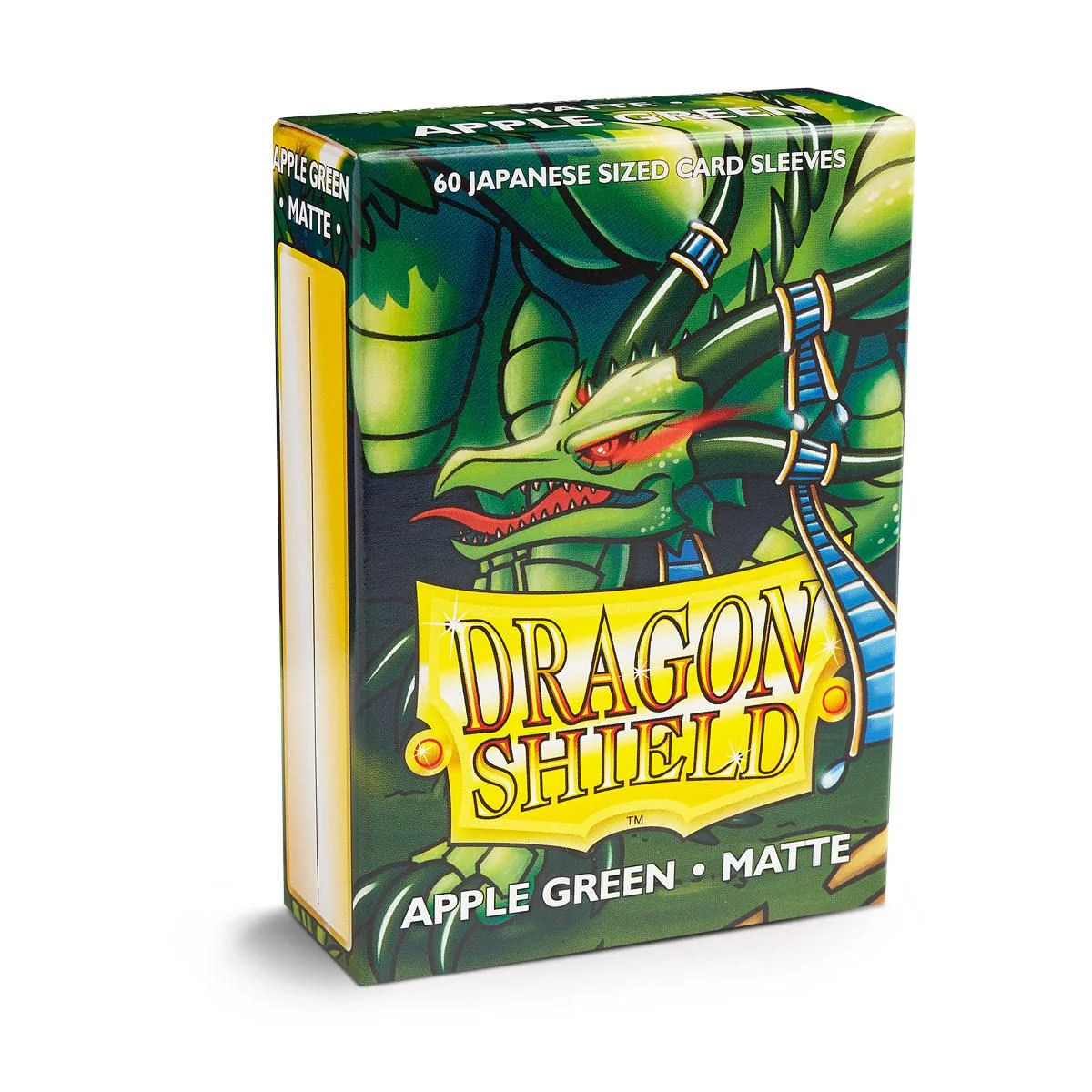 Dragon Shield: Japanese Size 60ct Sleeves - Apple Green (Matte) - Image 3