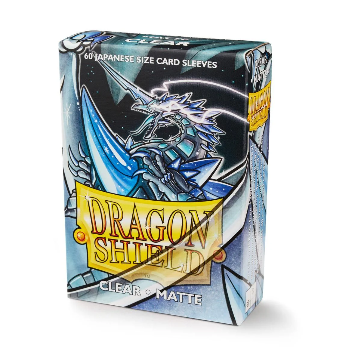 Dragon Shield: Japanese Size 60ct Sleeves - Clear (Matte) - Image 2