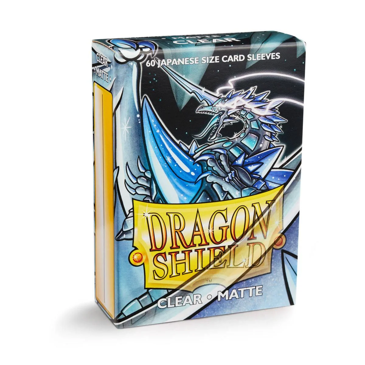 Dragon Shield: Japanese Size 60ct Sleeves - Clear (Matte) - Image 3