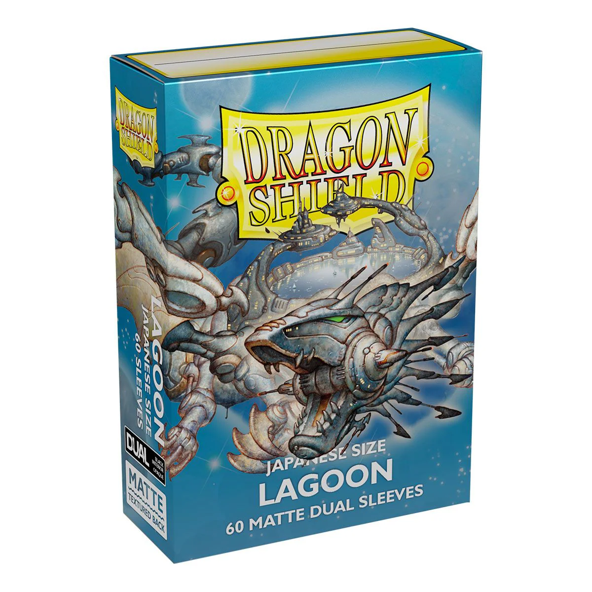 Dragon Shield: Japanese Size 60ct Sleeves - Lagoon (Dual Matte) - Image 3