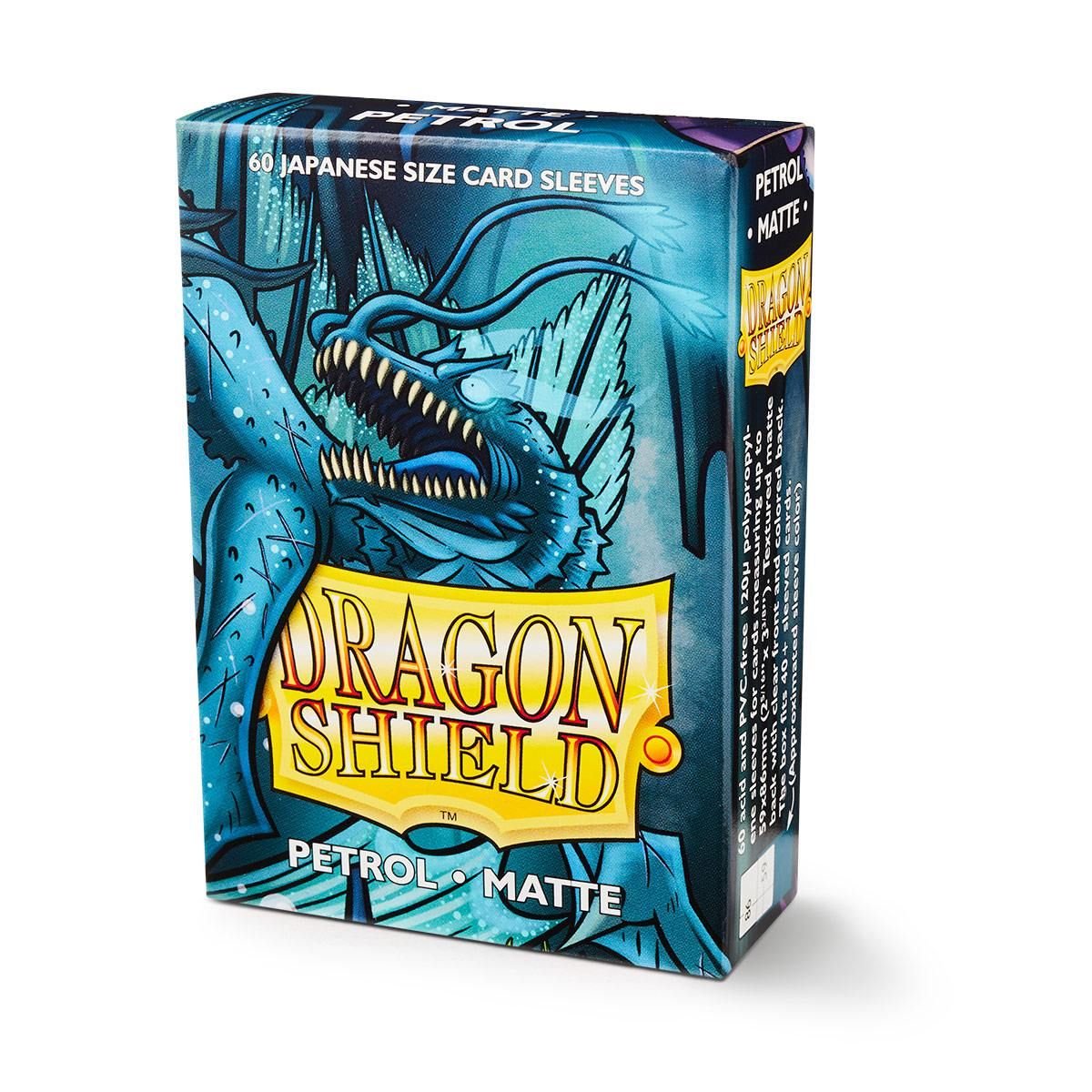 Dragon Shield: Japanese Size 60ct Sleeves - Petrol (Matte) - Image 2