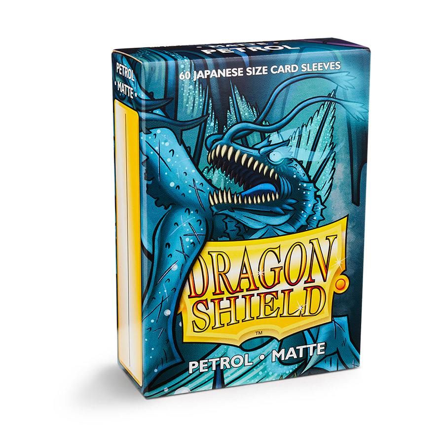 Dragon Shield: Japanese Size 60ct Sleeves - Petrol (Matte) - Image 3
