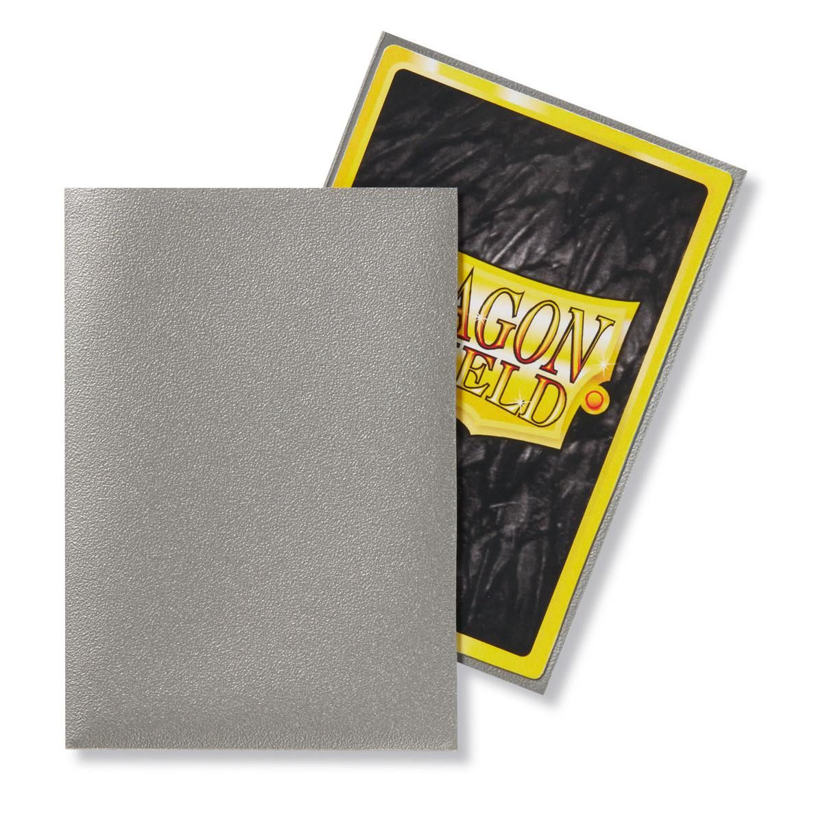 Dragon Shield: Japanese Size 60ct Sleeves - Silver (Matte) - Image 4