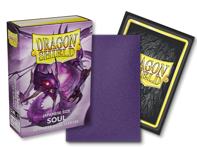 Dragon Shield: Japanese Size 60ct Sleeves - Soul (Matte) - Image 2