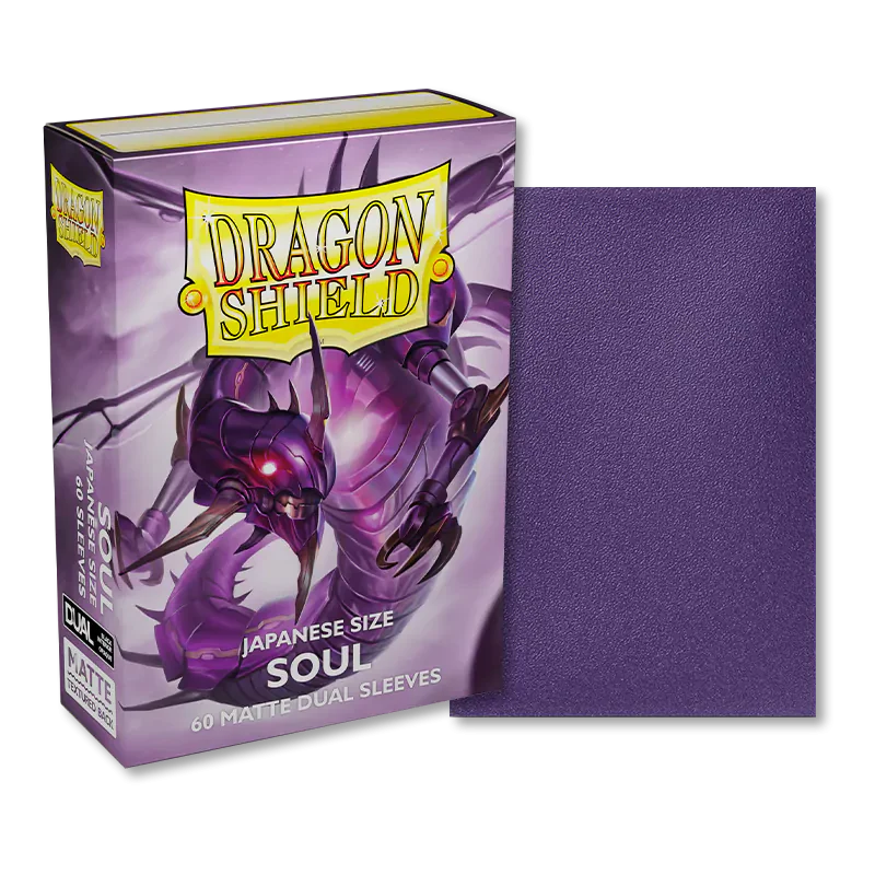 Dragon Shield: Japanese Size 60ct Sleeves - Soul (Matte) - Image 3