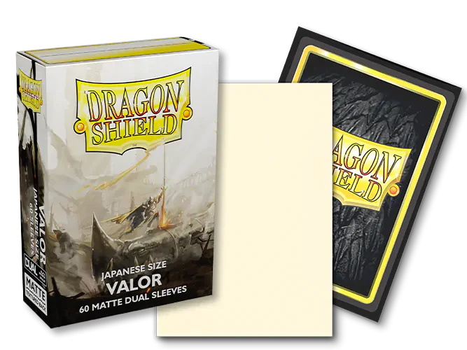 Dragon Shield: Japanese Size 60ct Sleeves - Valor (Dual Matte) - Image 4