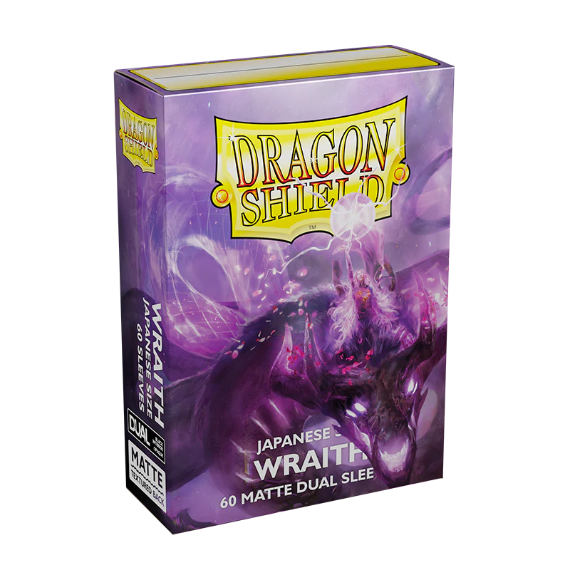 Dragon Shield: Japanese Size 60ct Sleeves - Wraith (Dual Matte) - Image 3