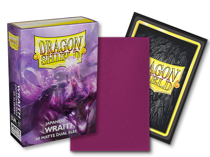 Dragon Shield: Japanese Size 60ct Sleeves - Wraith (Dual Matte) - Image 4