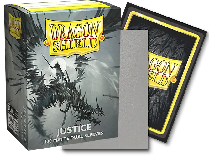 Dragon Shield: Standard 100ct Art Sleeves - Justice (Dual Matte) - Image 4