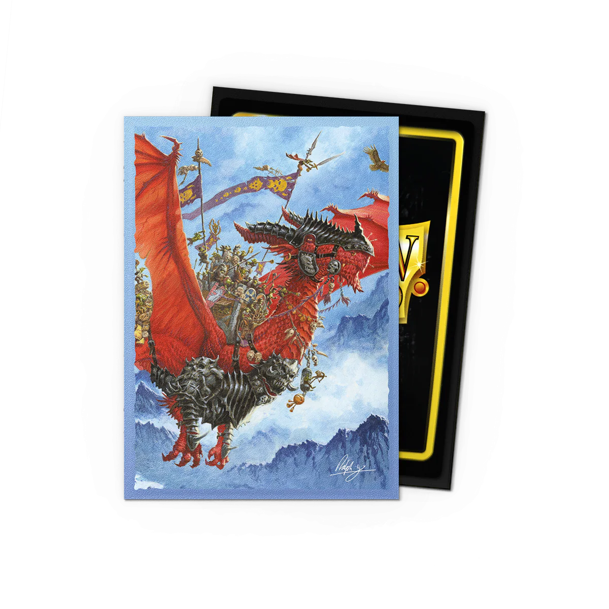 Dragon Shield: Standard 100ct Brushed Art Sleeves - The Raid - Image 2