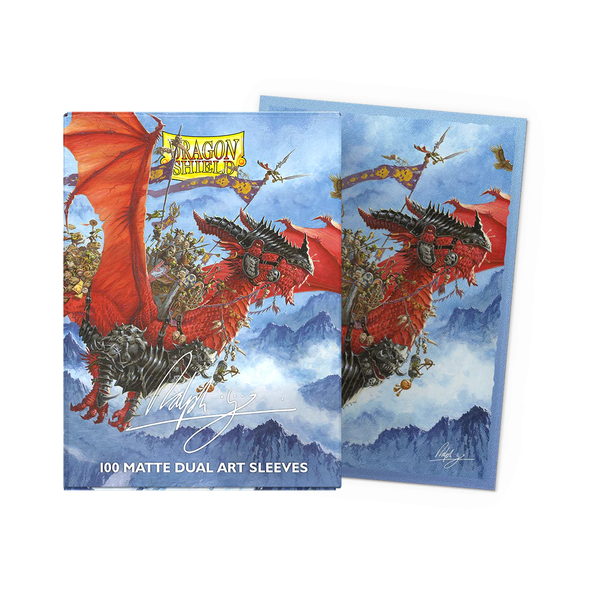 Dragon Shield: Standard 100ct Brushed Art Sleeves - The Raid - Image 4