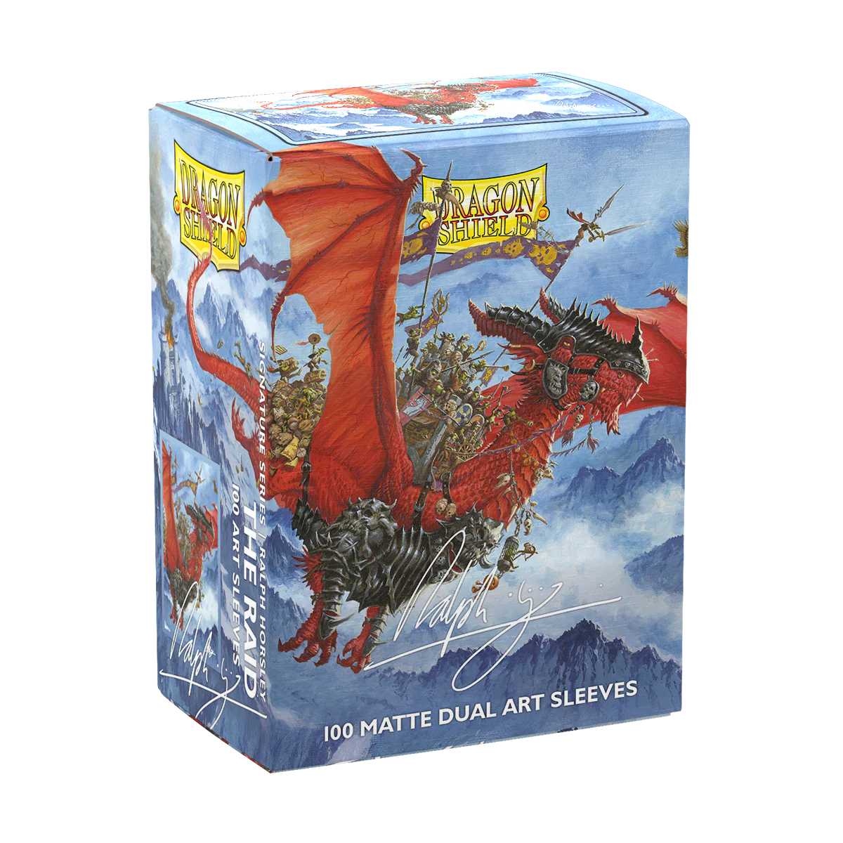 Dragon Shield: Standard 100ct Brushed Art Sleeves - The Raid - Image 5