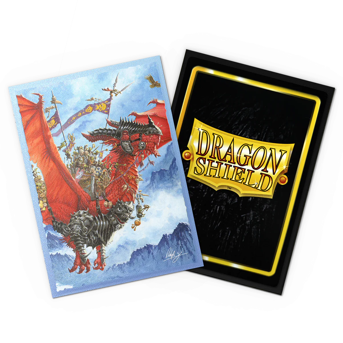 Dragon Shield: Standard 100ct Brushed Art Sleeves - The Raid - Image 6