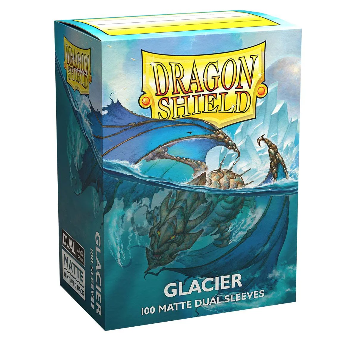 Dragon Shield: Standard 100ct Sleeves - Glacier (Dual Matte) - Image 3