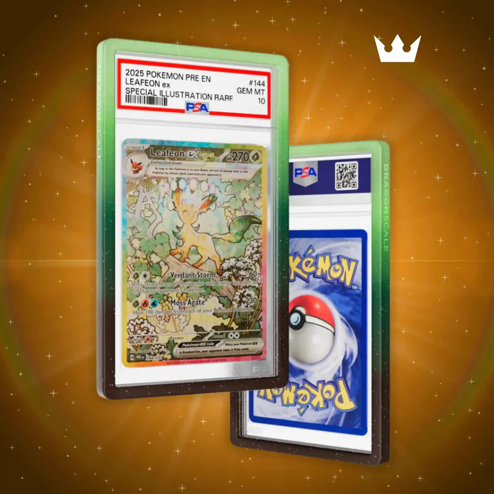 DragonScale PSA Slab Bumper - Mythic Wildbloom