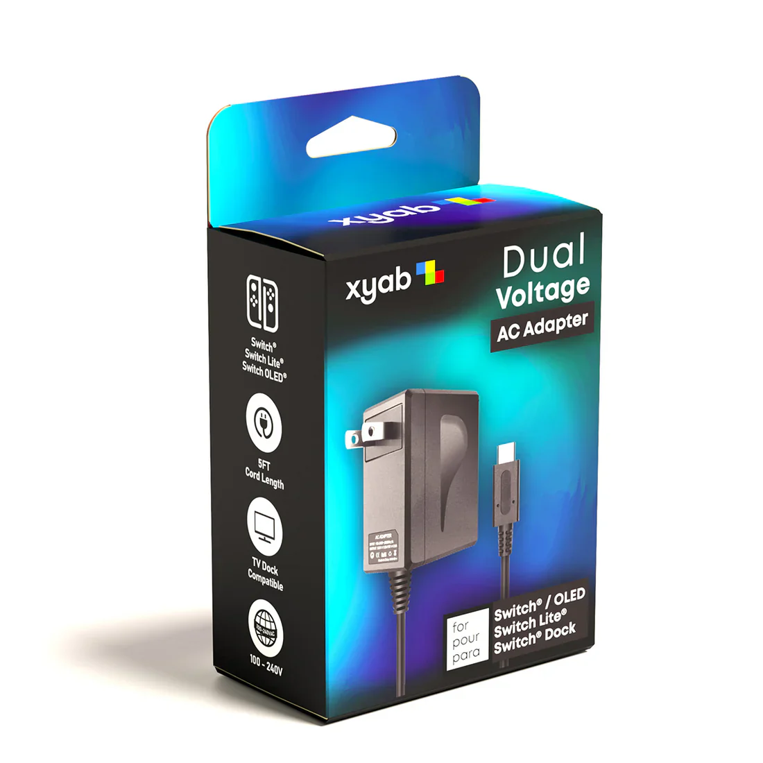 Dual Voltage Ac Adapter for Nintendo Switch - Image 2