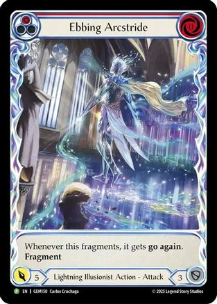 Ebbing Arcstride (Red) (GEM150) - Gem Pack 5