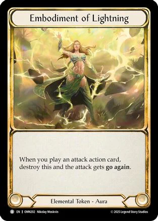 Embodiment Of Lightning (OMN202) - Omens of the Third Age