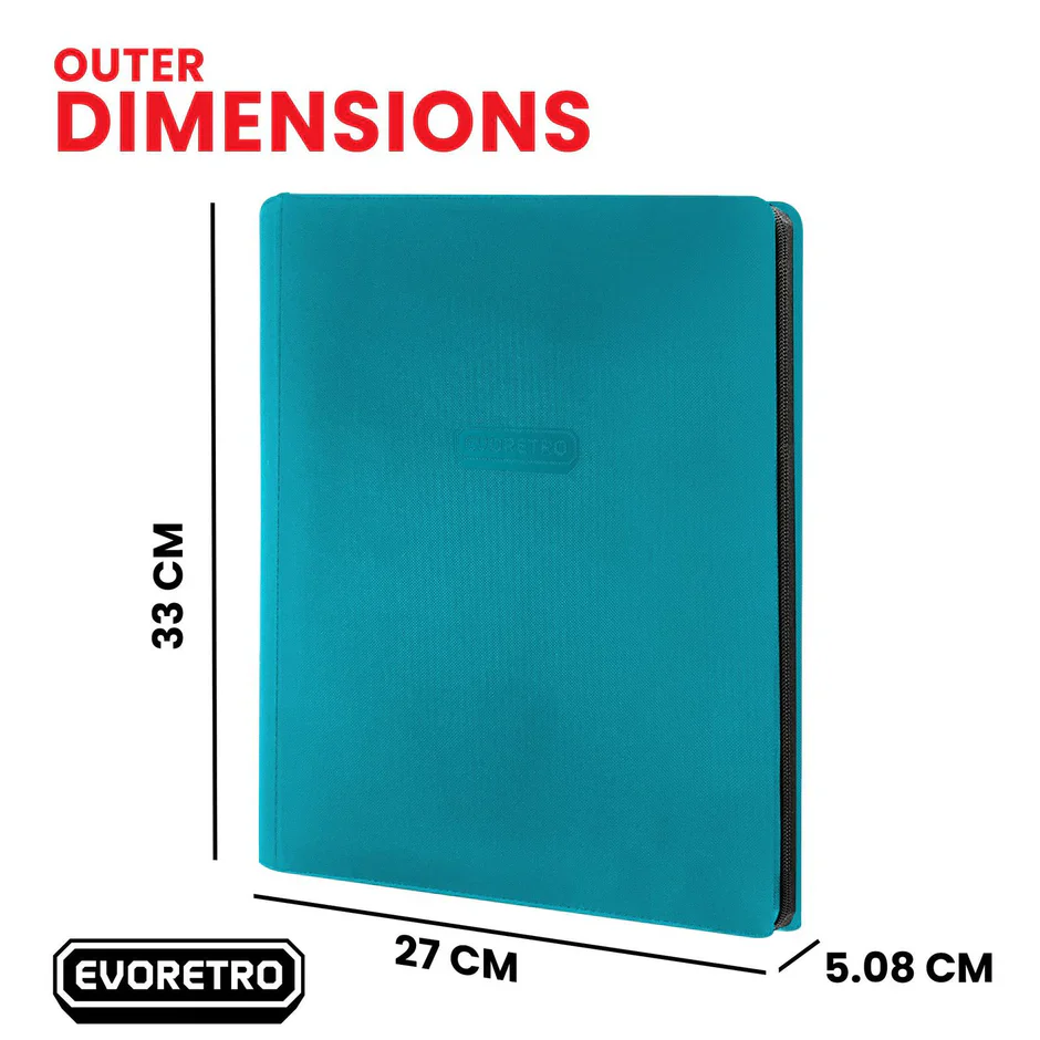 Evoretro 9-Pocket Card Binder - Teal - Image 2