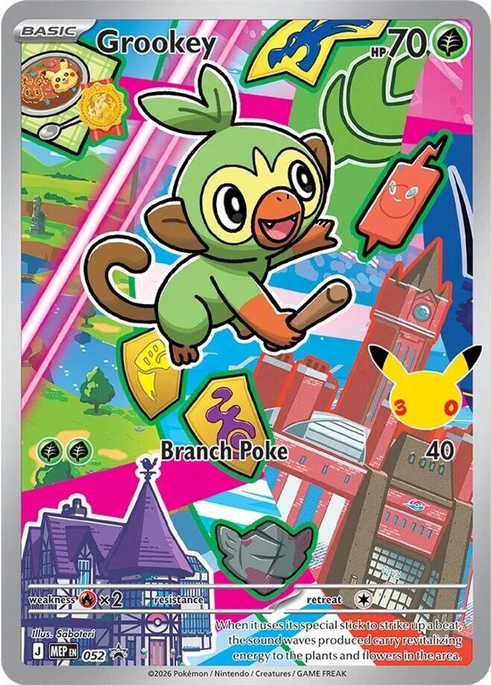 Grookey 052 - Holofoil ME Mega Evolution Promo - Promo