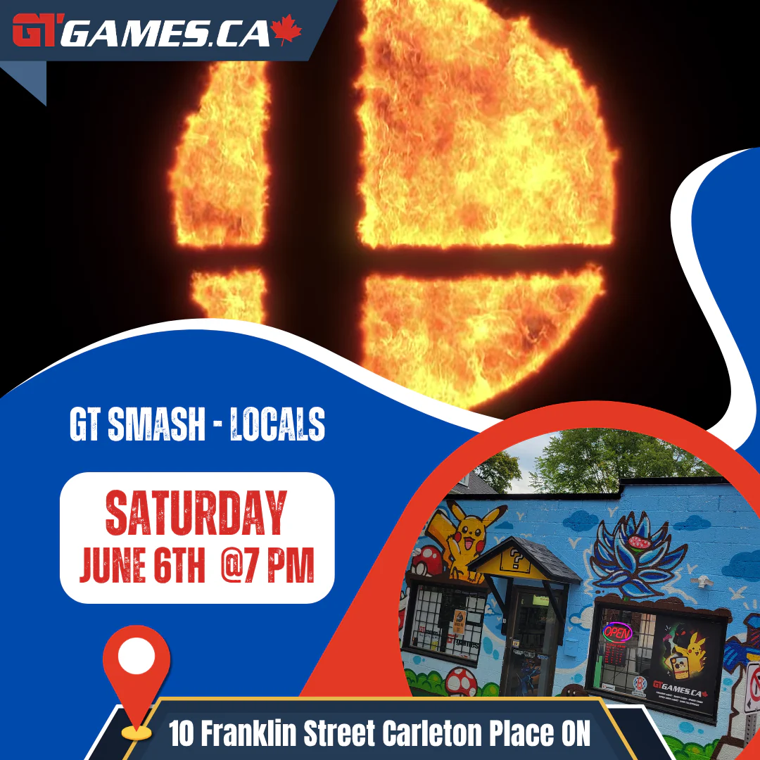 GT Smash Locals Ticket [Saturday June 6th in Carleton Place]