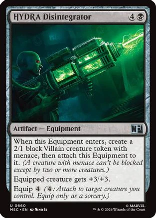 HYDRA Disintegrator (MSC-660) - Commander: Marvel Super Heroes