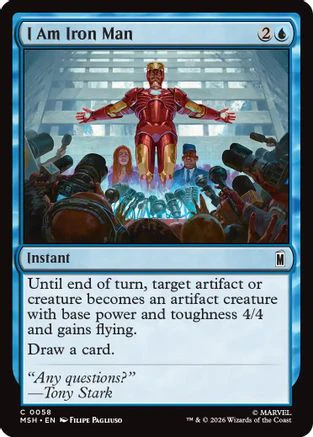I Am Iron Man (MSH-058) - Marvel Super Heroes