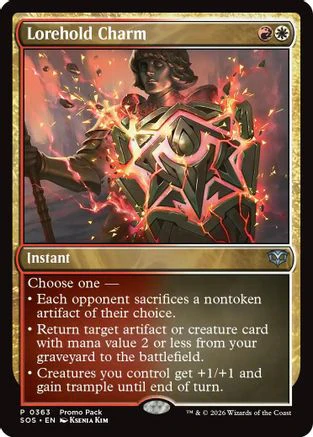 Lorehold Charm (PPSOS-363) - Promo Pack: Secrets of Strixhaven Foil